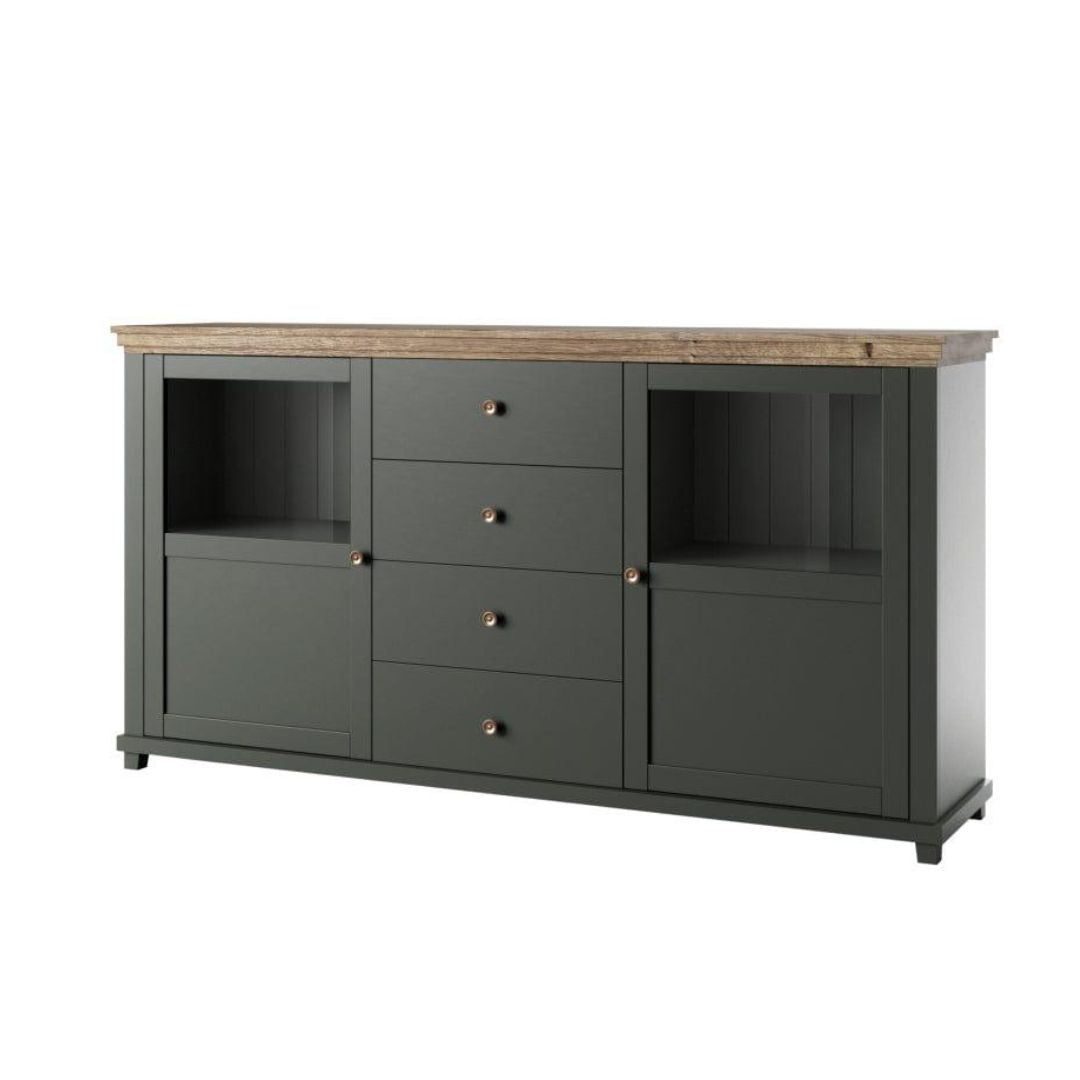 EVORA WM - Chest of drawers (2 doors, 4 drawers) 