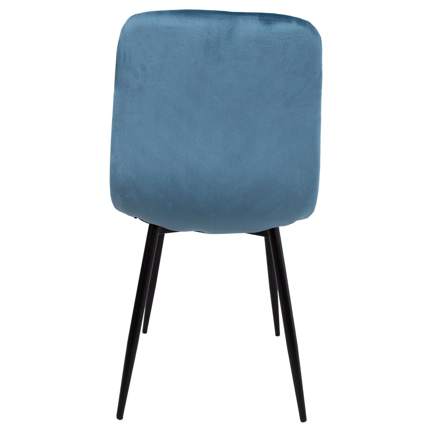 Chair BRIE, blue velvet 