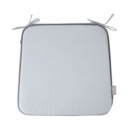 Chair cushion MY COTTON 39x39cm, light gray