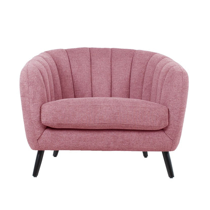 Lounge chair MELODY 100x88xH76cm, pink 