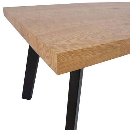 Table BRIGIT 159/198x84.5xH77cm light wood