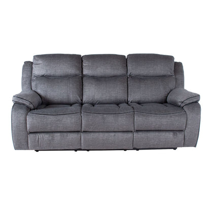 Sofa GENTRY 3-seater, with manual mechanism, gray