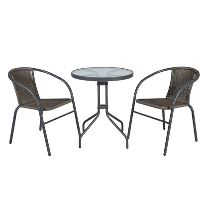 Balcony set BISTRO table, 2 chairs 