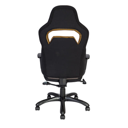 Work chair COMFORT black/grey/orange 