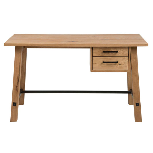 Desk STOCKHOLM 130x60xH75cm, oak 