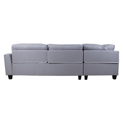 Corner sofa HELSINKI KS, light gray