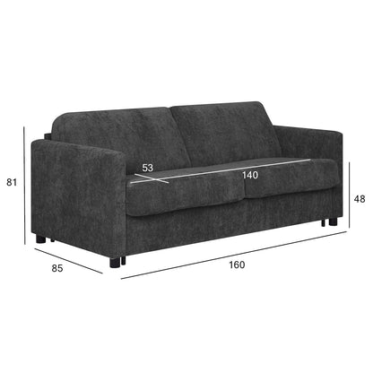 Sofa bed LEANA gray