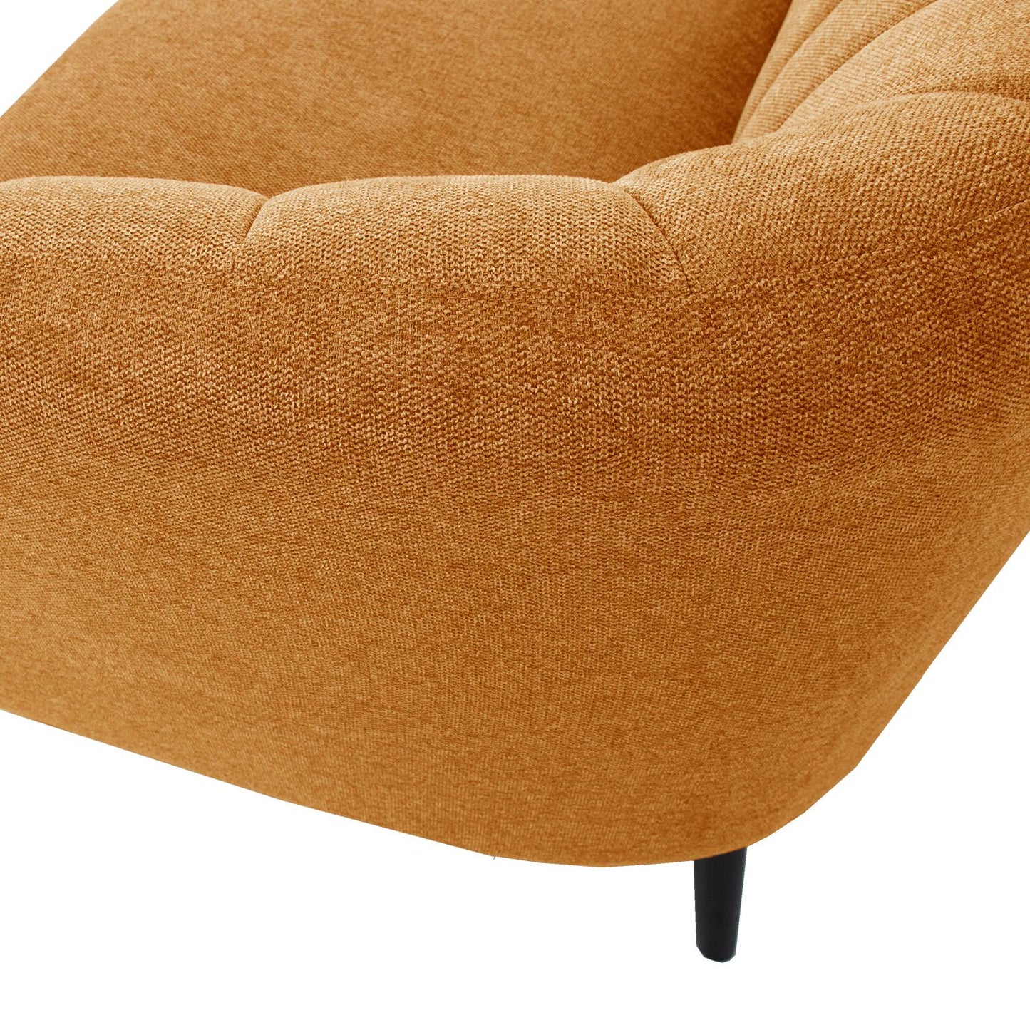 Lounge chair MELODY 100x88xH76cm, orange 