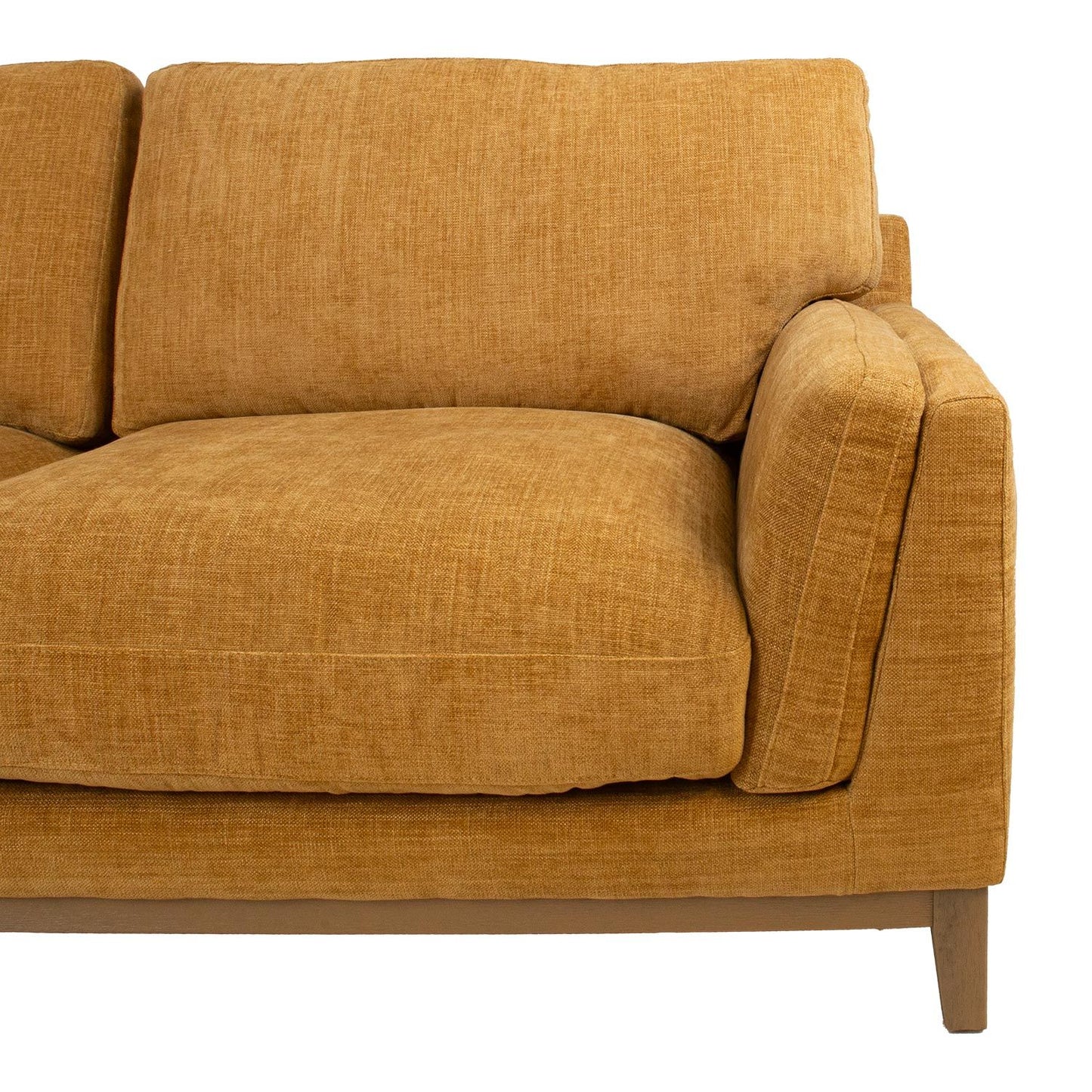 Corner sofa BASIL KS dark yellow