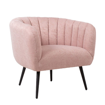 Lounge chair TUCKER 78x71xH69cm, pink 