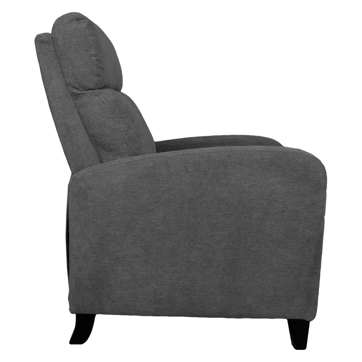 Lounge chair ENIGMA with manual mechanism 68x91xH100cm, gray 