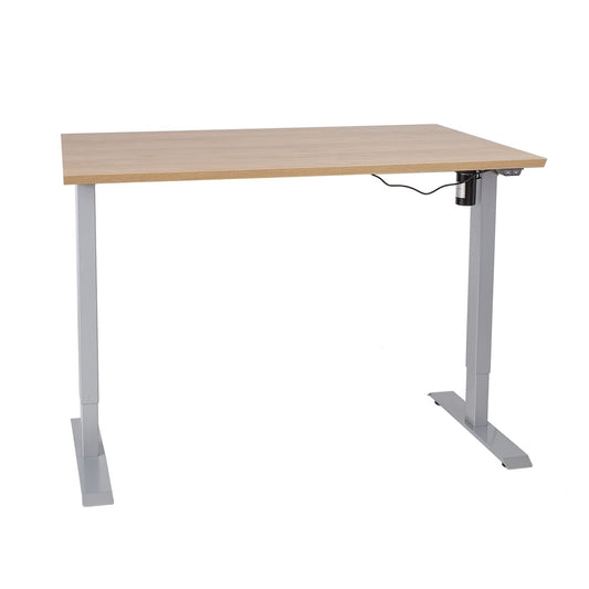 Desk ERGO with 1 motor 140x70cm, hickory 