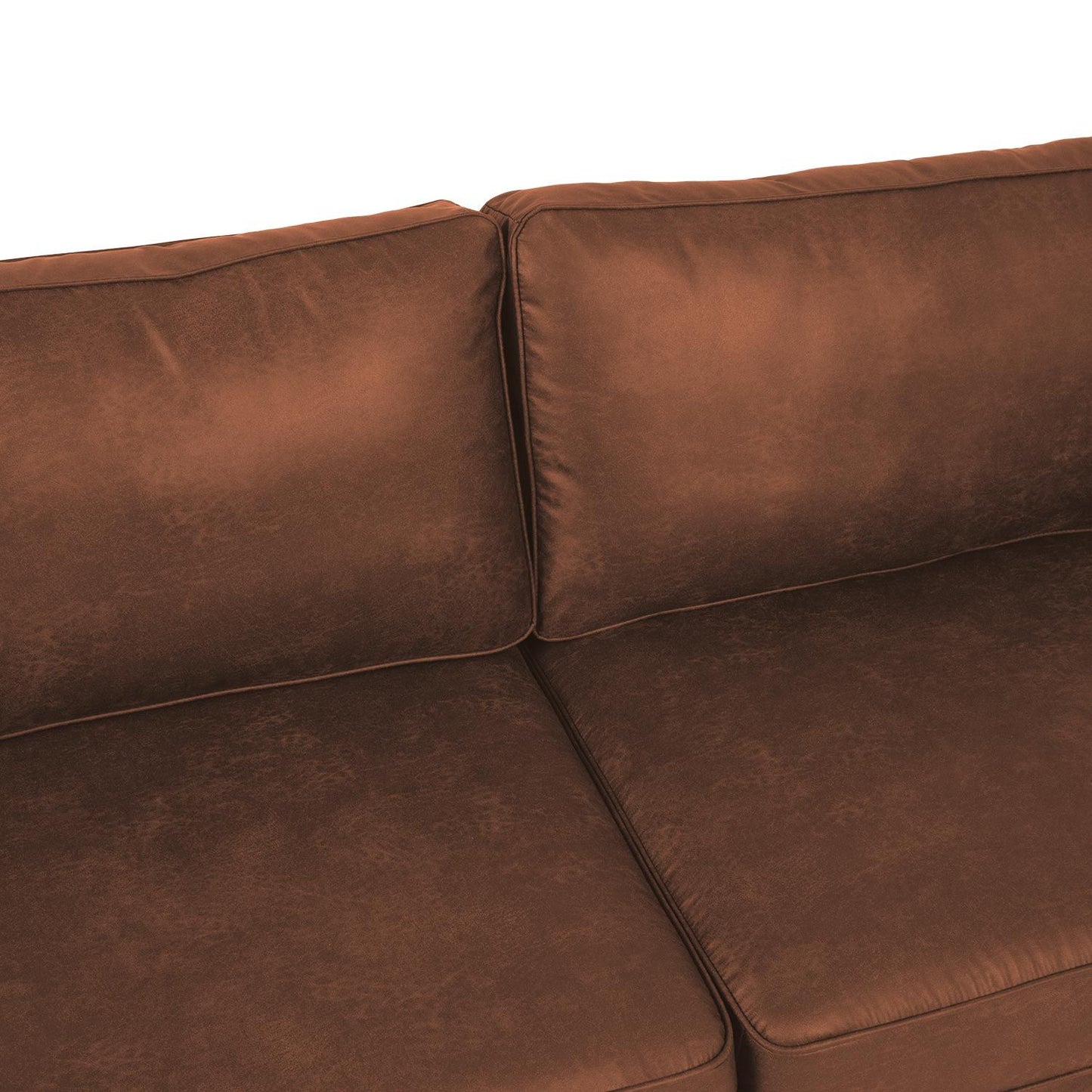 Sofa SOFIA 2-seater, brown