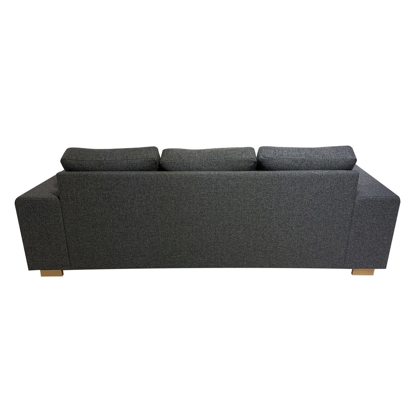 Corner sofa DAGMAR dark gray