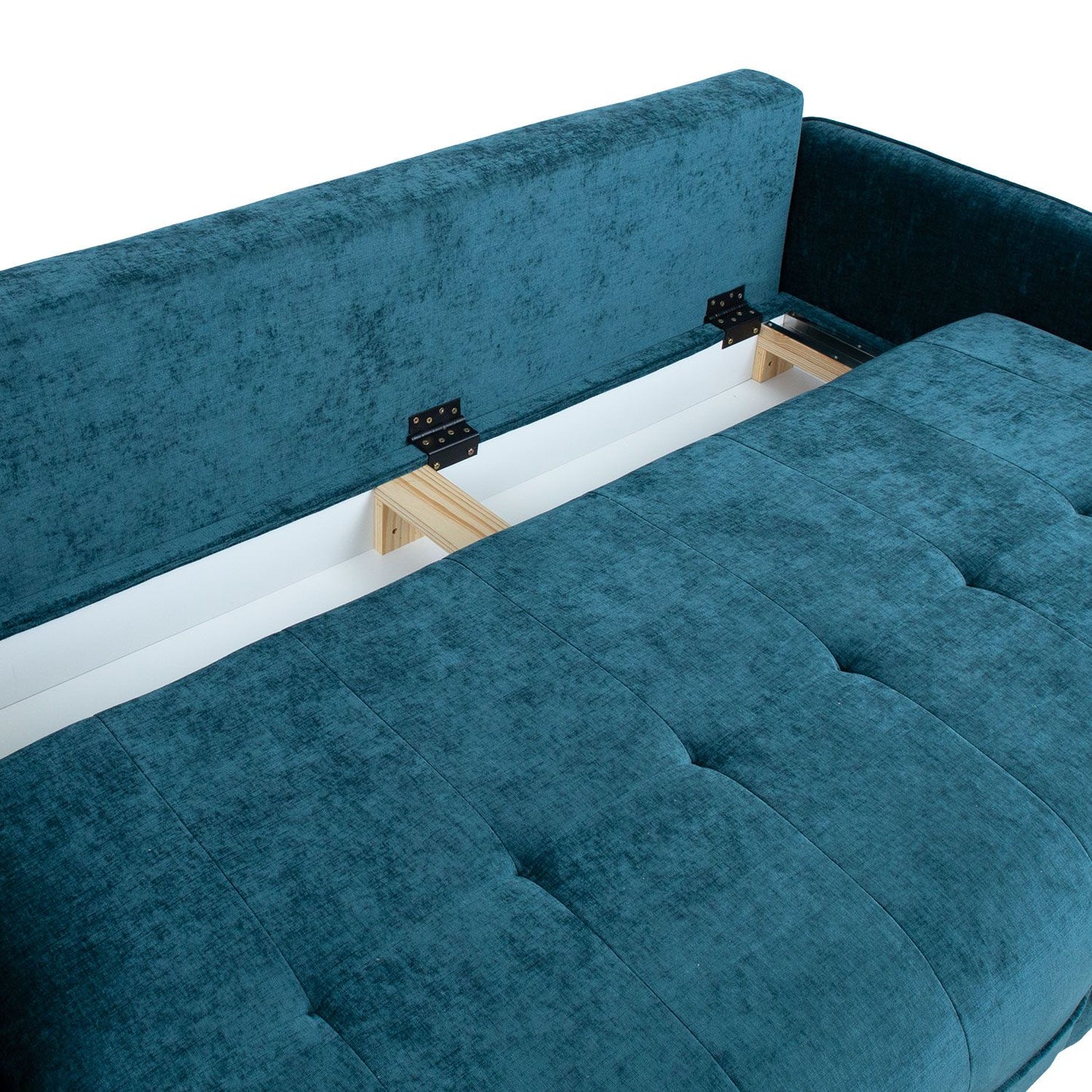 Sofa bed SARITA 3-seater, green