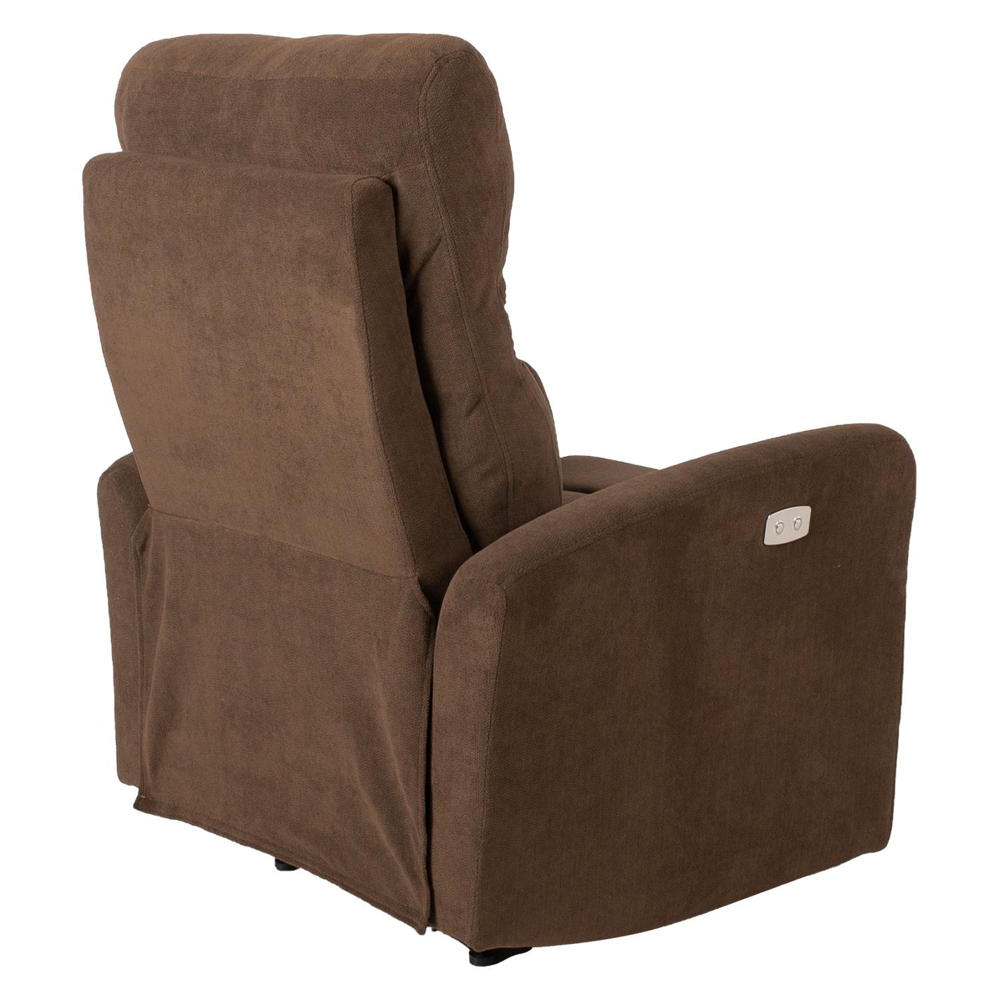 Lounge chair SAHARA with electric mechanism 79x90xH102cm, chocolate brown 