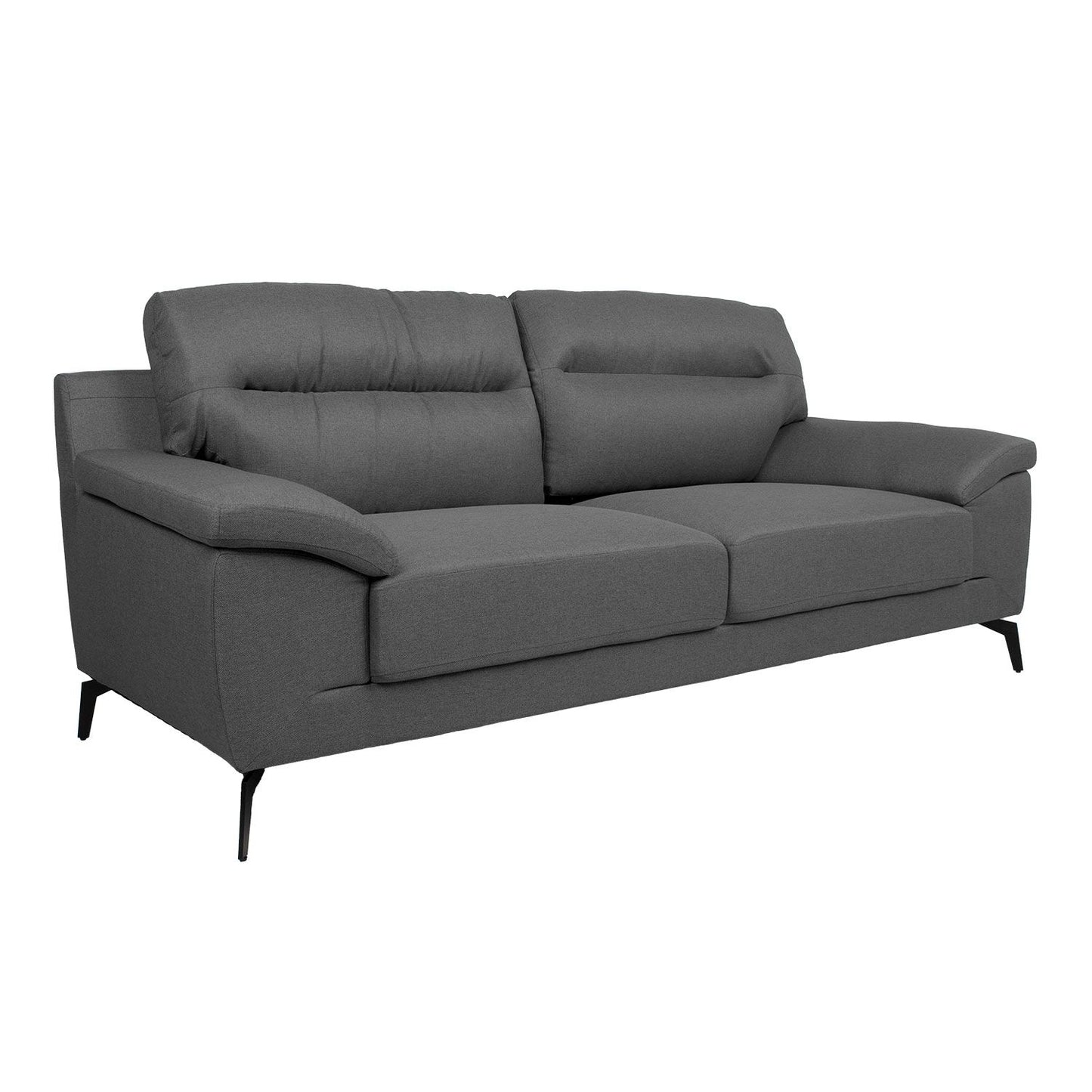 Sofa ENZO 3-seater, dark gray