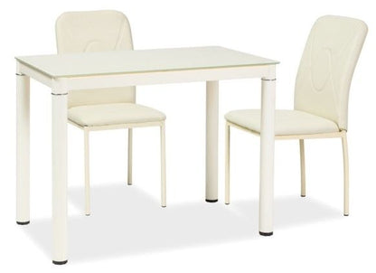 Table GALANT CREAM/CREAM FRAME 100*60