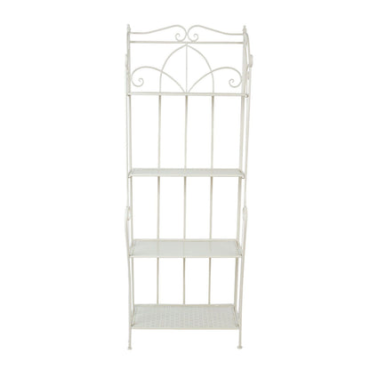 Shelf SANDY 60x32xH166cm, antique white 