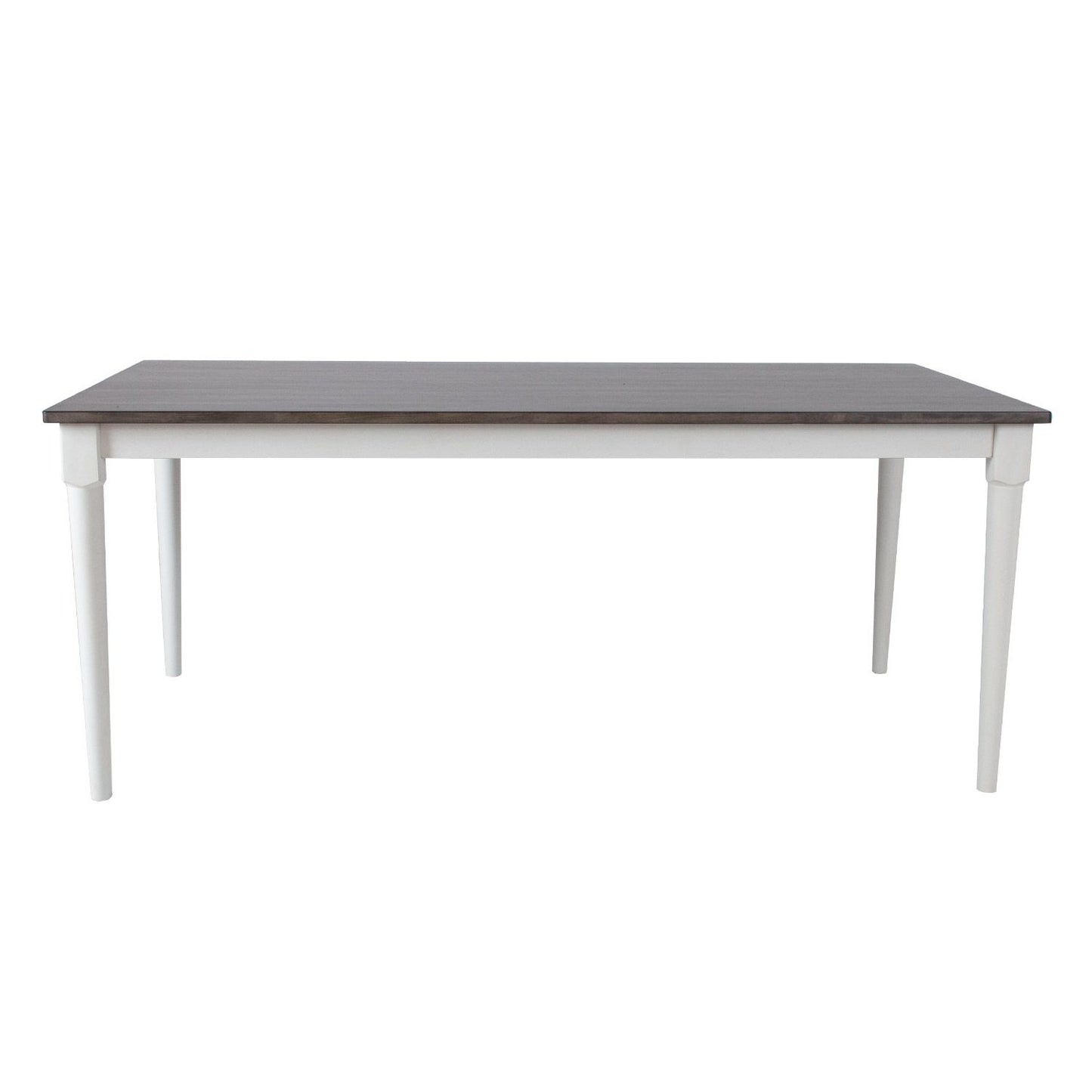 Table JANELLE 183x91xH75cm, grey/white