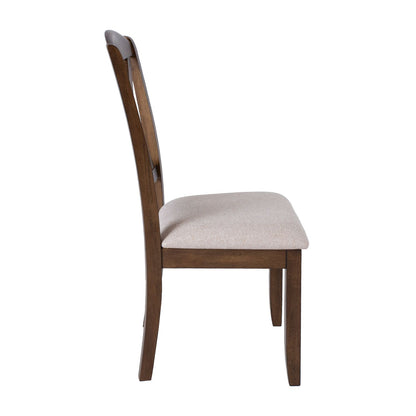 Chair JAMES 47x55xH99cm brown 