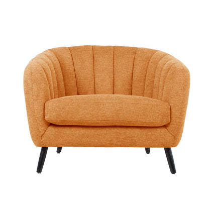 Lounge chair MELODY 100x88xH76cm, orange 