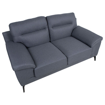 Sofa ENZO 2-seater, dark gray