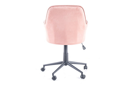 Office Chair Q-886 VELVET ANTIQUE PINK BLUVEL 52 