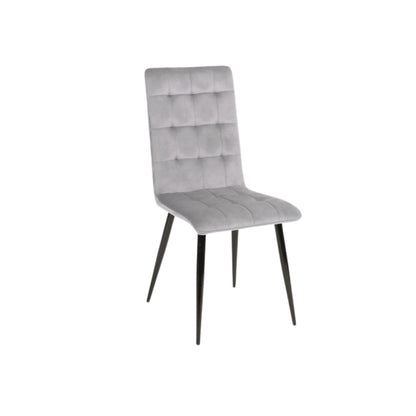 Chair OTTO VELVET BLACK FRAME / J. GRAY 03