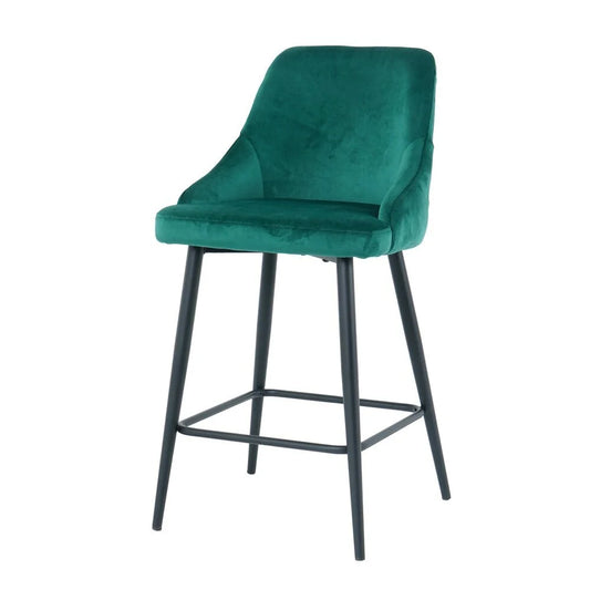 Bar stool Deka, Green Velvet.