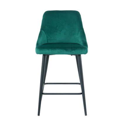 Bar stool Deka, Green Velvet.