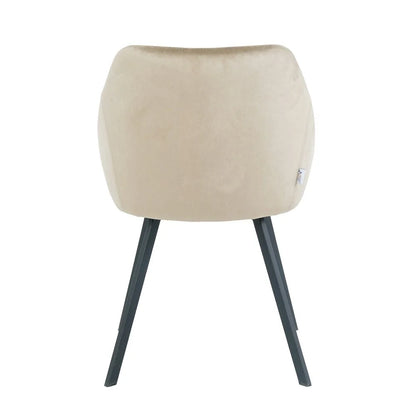 Chair Ghana, Beige Velvet 