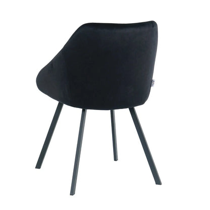 Chair Ghana, Black Velvet 