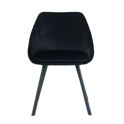 Chair Ghana, Black Velvet 