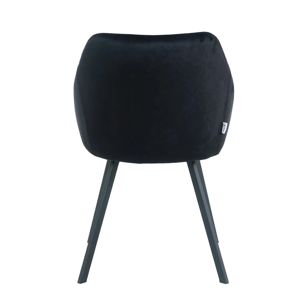 Chair Ghana, Black Velvet 