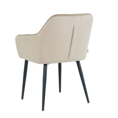 Chair Sola, Beige Velvet 