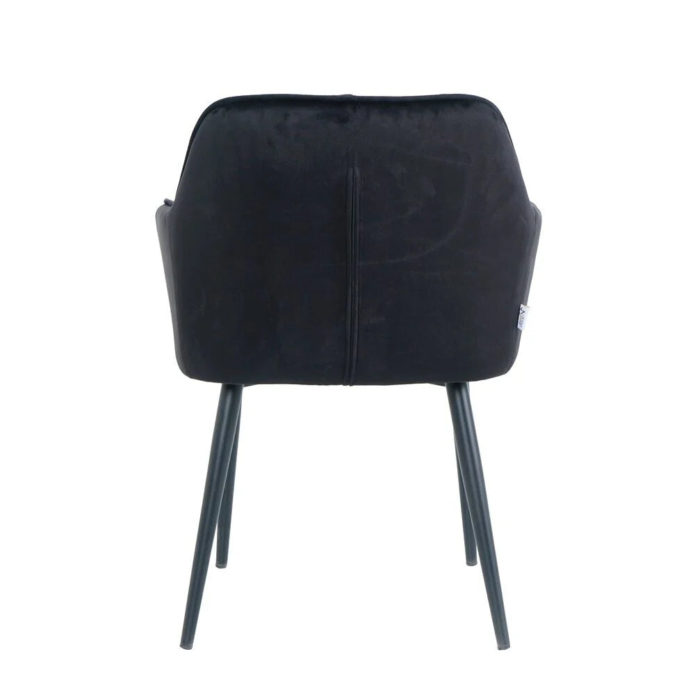 Chair Sola, Black Velvet 