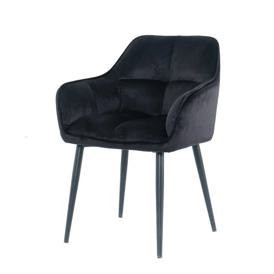 Chair Sola, Black Velvet 