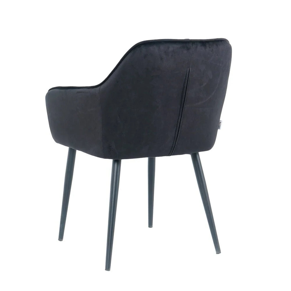 Chair Sola, Black Velvet 