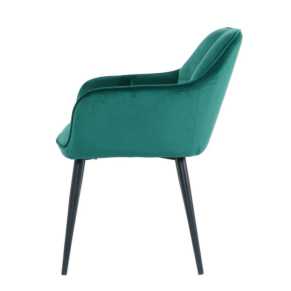 Chair Sola, Green Velvet 