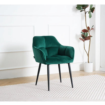 Chair Sola, Green Velvet 