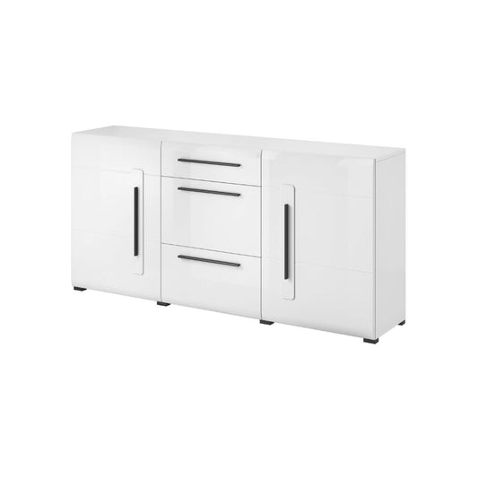 TULSA W - Chest of drawers with 2 doors and 3 drawers