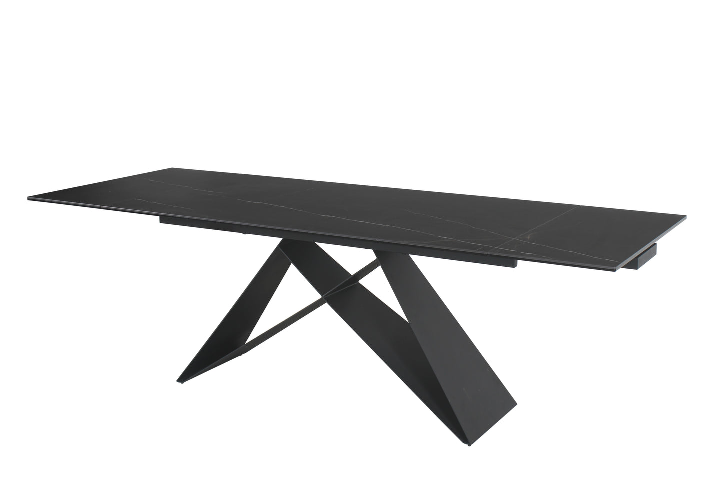 Table WESTIN CERAMIC BLACK SAHARA NOIR/BLACK MATT (160-240)X90