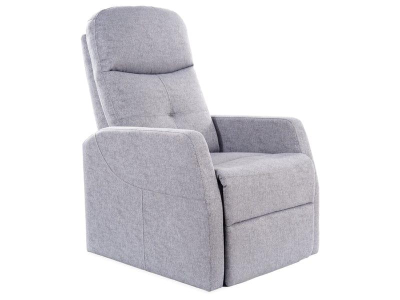 Atpūtas krēsls ARES RECLINER GREY TAP.158 - Easy Home