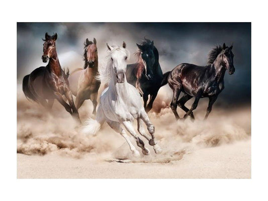 Fotoglezna HORSES 120X80 - Easy Home